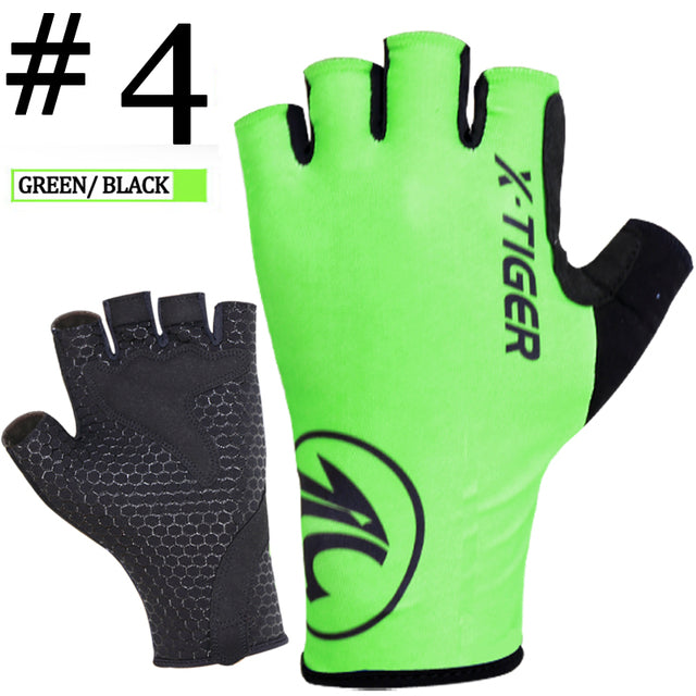 UV Protection Windproof Summer Cycling Gloves (Half Finger)