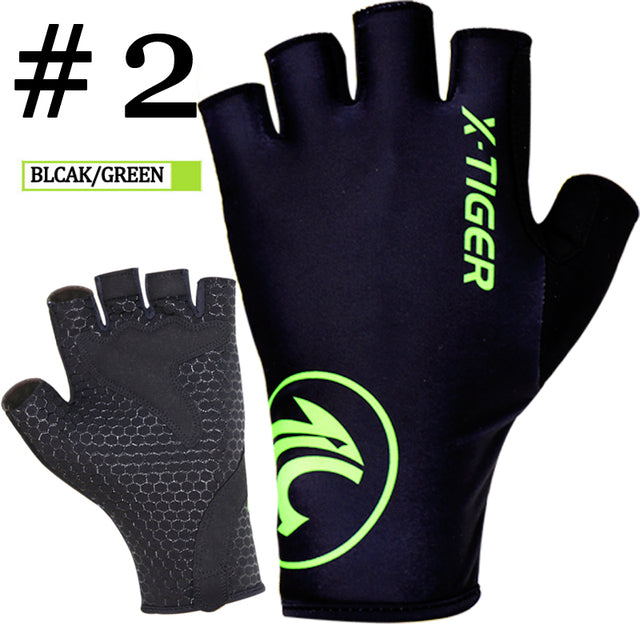 UV Protection Windproof Summer Cycling Gloves (Half Finger)