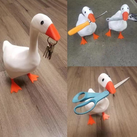 Chic Duck Magnet Key Organizer