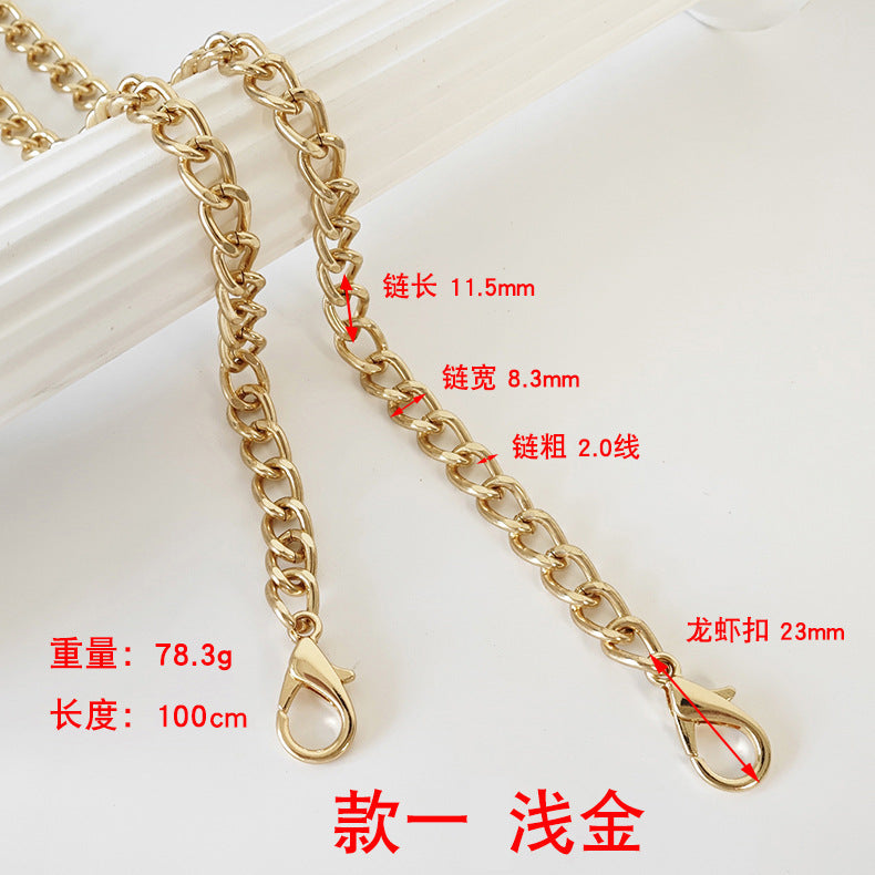 Stylish Metallic Bag Strap