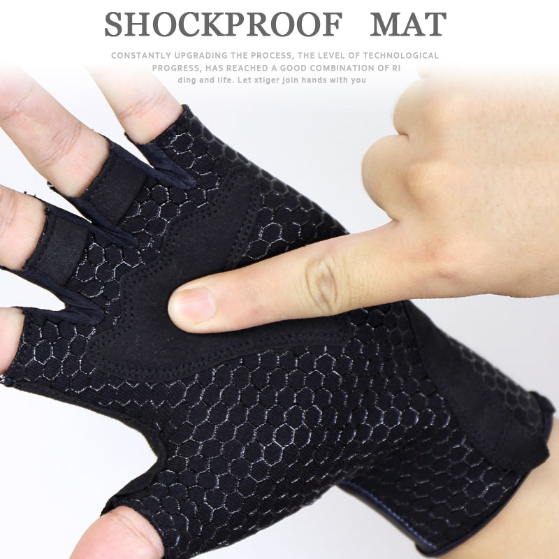 UV Protection Windproof Summer Cycling Gloves (Half Finger)
