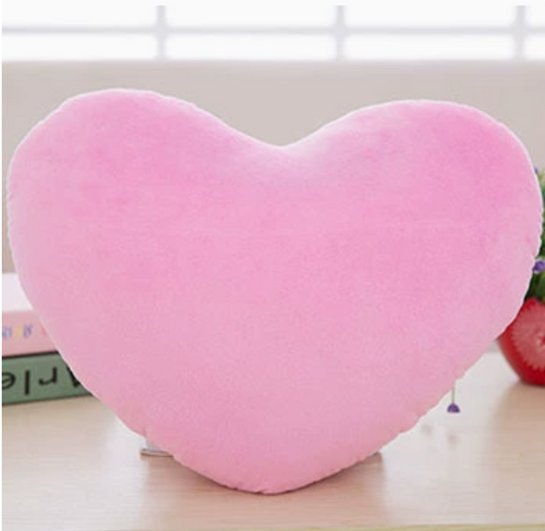 Chic Blue Heart Cushion