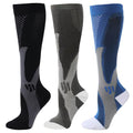 ZFiSt 3 Pair Sport Compression Socks Men Women Compression Stocking Nurse Socks for Edema Travel