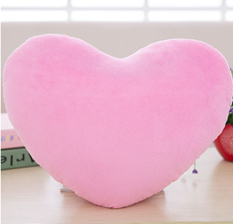 Chic Blue Heart Cushion