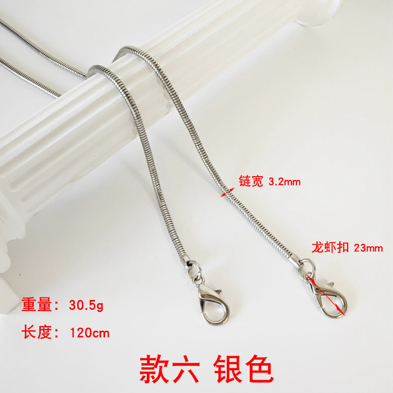 Stylish Metallic Bag Strap