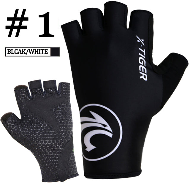UV Protection Windproof Summer Cycling Gloves (Half Finger)