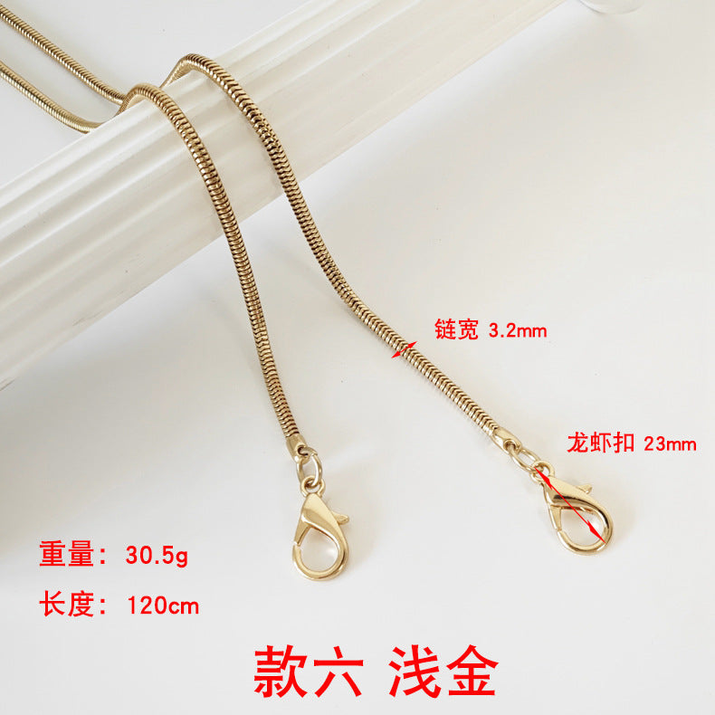 Stylish Metallic Bag Strap