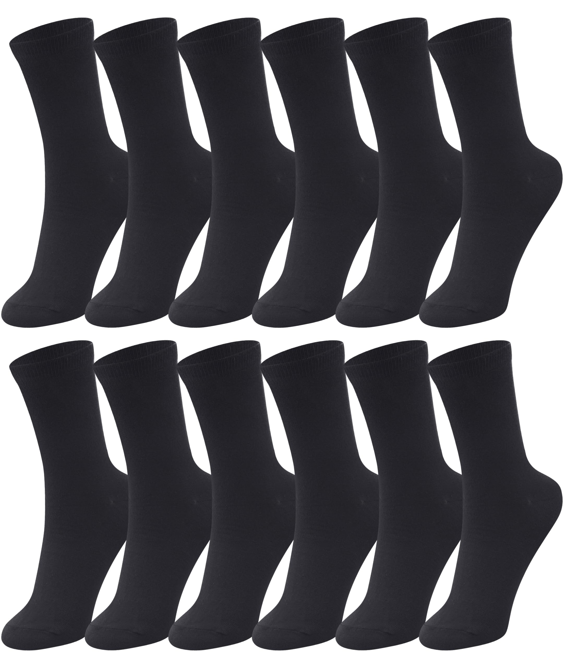 Black Crew Essentials 12-Pack