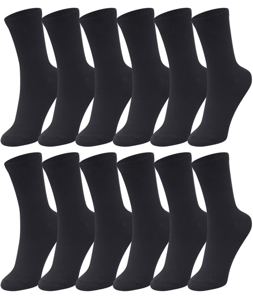 Black Crew Essentials 12-Pack