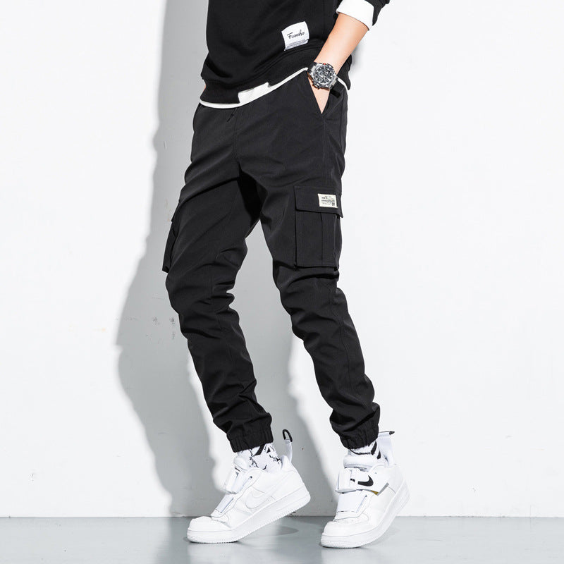 Men's Loose Fit Large Cropped Trousers
