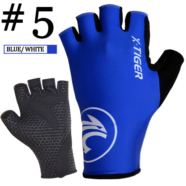 UV Protection Windproof Summer Cycling Gloves (Half Finger)