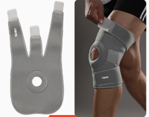 Silicone Grip Athletic Knee Pads