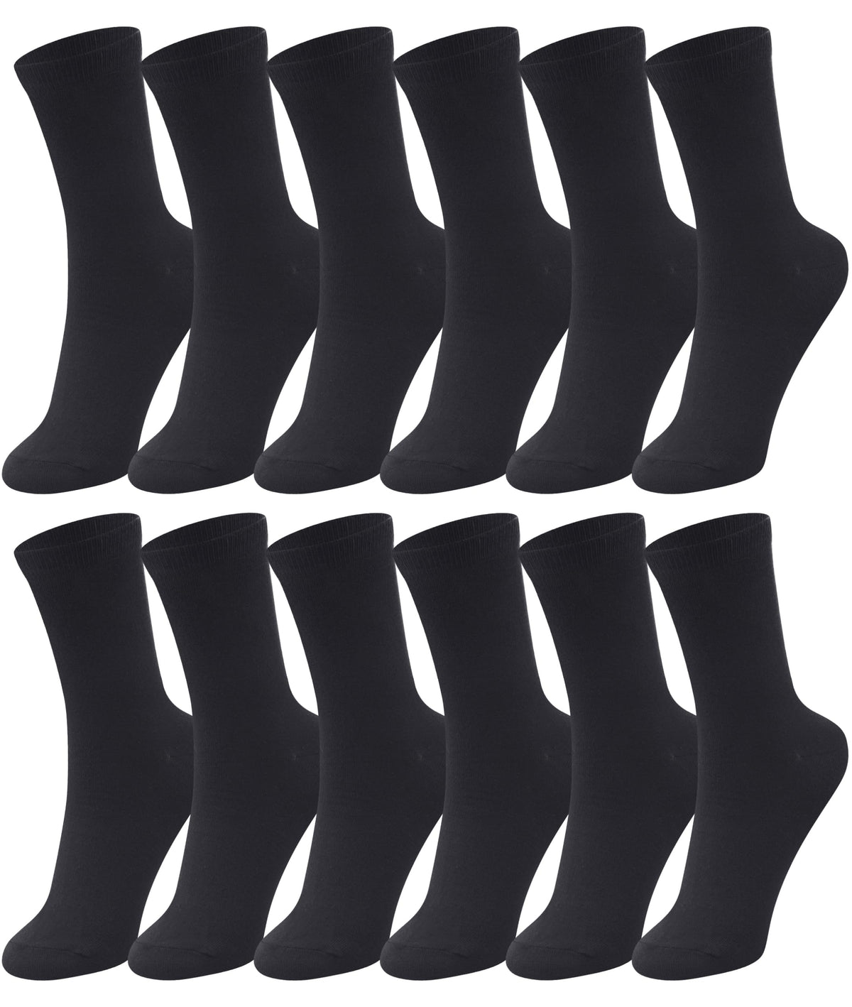 Black Crew Essentials 12-Pack